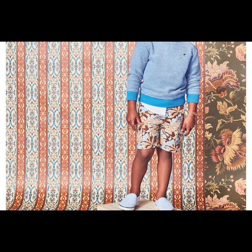 Janie and Jack Tan Relaxed Fit Shorts